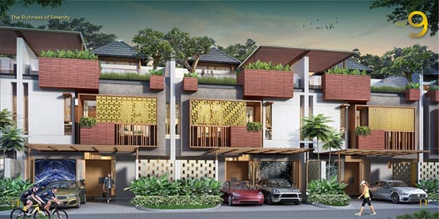 Fasad rumah type 9 Standar