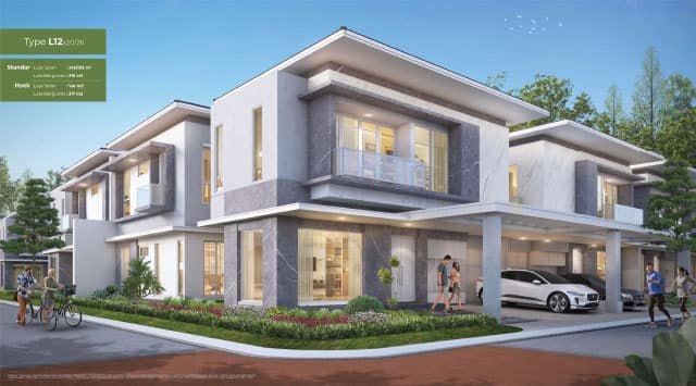 Desain Rumah Type L12 / 20 pasadena grand residence