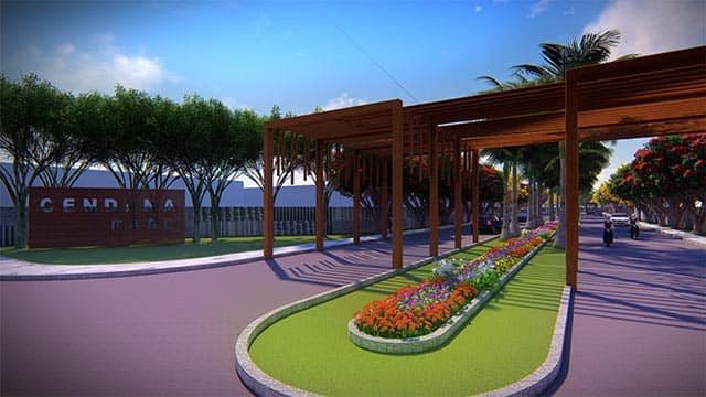 Gerbang Cluster Cendana Parc Lippo Karawaci Tangerang
