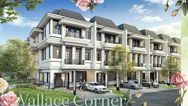 Denah rumah Wallace Sutera Winona Tangerang