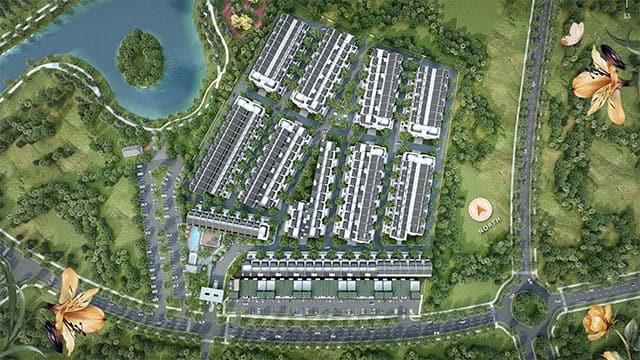 Siteplan cluster Sutera Winona 