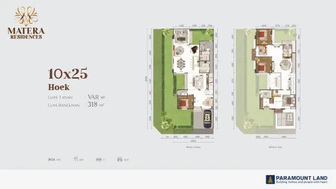 Type 10x25 hook matera residence gading serpong