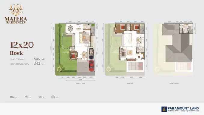 Type 12x20 hook matera residence gading serpong